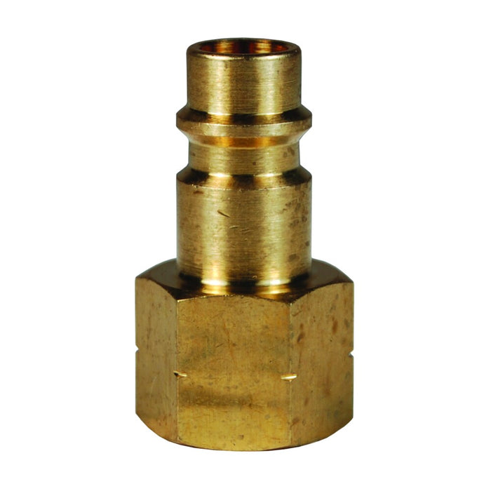Niple Intercambio Europeo Dixon Serie-CJ 3/8" x 1/2" - 14 NPT rosca hembra latón CJ3F4-B