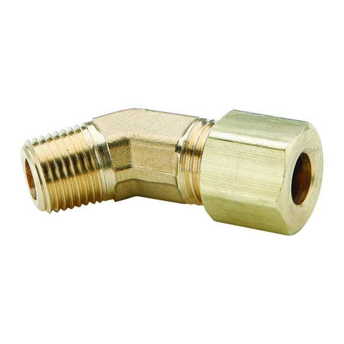Codo Dixon 45° – 1/4" latón 179C-0402