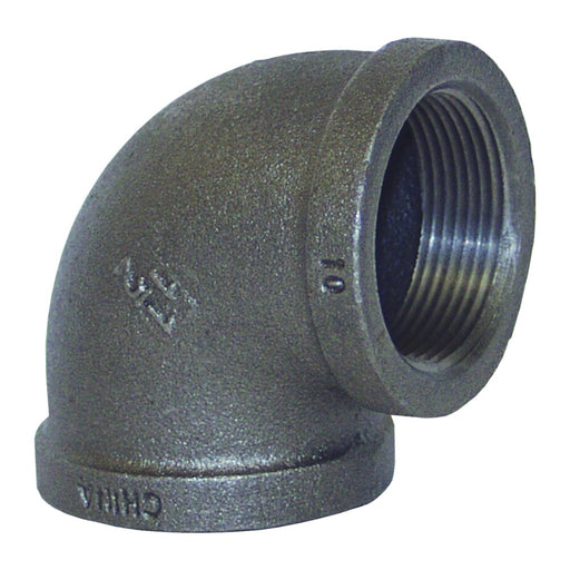 Codo Dixon 3/4" hembra NPT roscado 90° 150# hierro – 3/4" hierro maleable EL9075