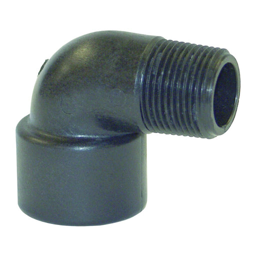 Codo calle Dixon 1/2" sch80 polypro 90° calle – 1/2" 62243