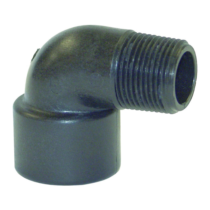Codo calle Dixon 1/2" sch80 polypro 90° calle – 1/2" 62243