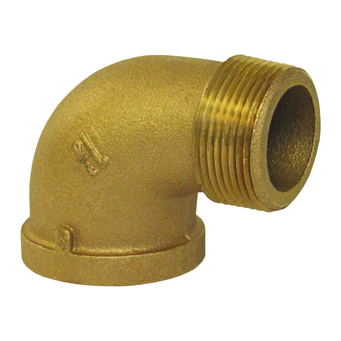 Codo de Servicio a 90° Macho x Hembra - Rosca NPT Dixon 3/4" latón SE9075B