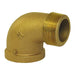 Codo de Servicio a 90° Macho x Hembra - Rosca NPT Dixon 3/4" latón SE9075B