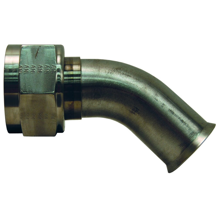 Codo de 90° Dixon 1-1/2" soldable en acero inoxidable 304 SFMF1500-90