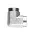 Codo de 90° Dixon 1/2" hembra rosca hembra NPTF en acero platinado 5504-8