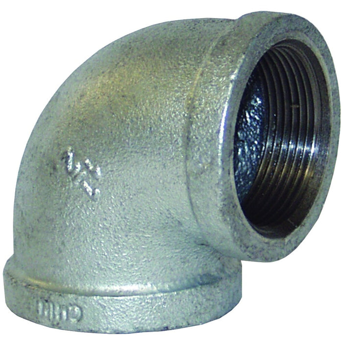 Codo de 90° Dixon 2" rosca hembra NPT en hierro EL90200G