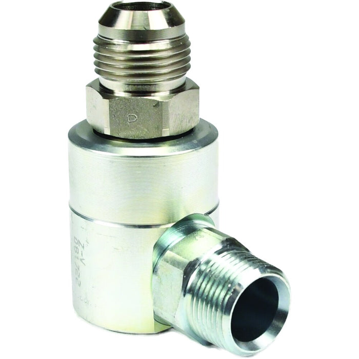 Codo de 90° Dixon 7/8" × 1/2" rosca macho NPTF en acero al carbón SPS92501-10-8