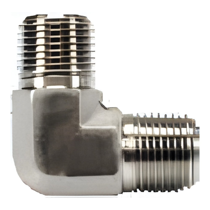 Codo de 90° Dixon macho rosca NPT en acero inoxidable 316 — serie 169
