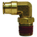 Codo Dixon 1/2" macho rosca macho NPTF en latón 69S16X16