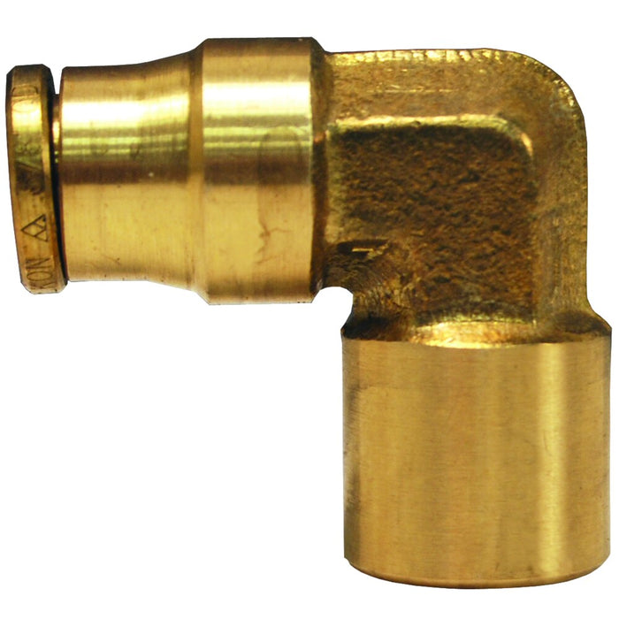 Codo Dixon 3/8" × 1/4" hembra rosca hembra NPTF en latón 7012X8