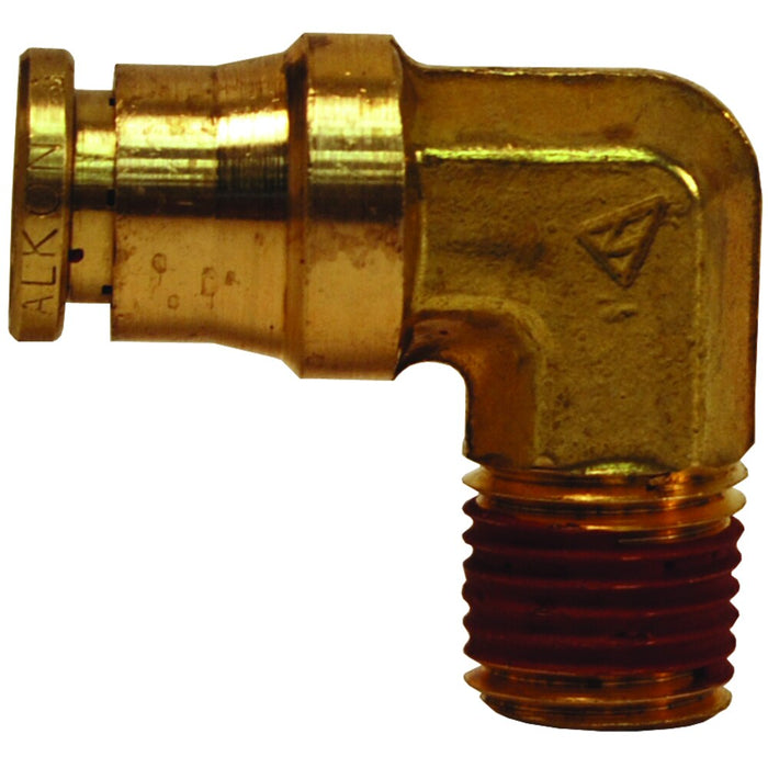 Codo Dixon 3/8" × 1/4" macho rosca macho NPT en latón AQ69DOT6X4