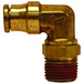 Codo Dixon 3/8" macho rosca macho NPT en latón AQ69DOTS6X6