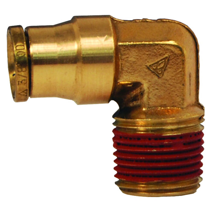 Codo Dixon 3/8" macho rosca macho NPTF en latón 6912X12