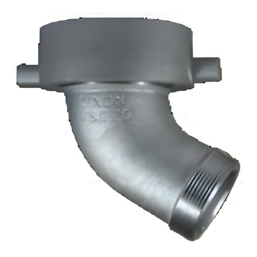 Codo Dixon macho rosca macho NPT en aluminio — medida 5"