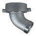 Codo Dixon macho rosca macho NPT en aluminio — medida 5"