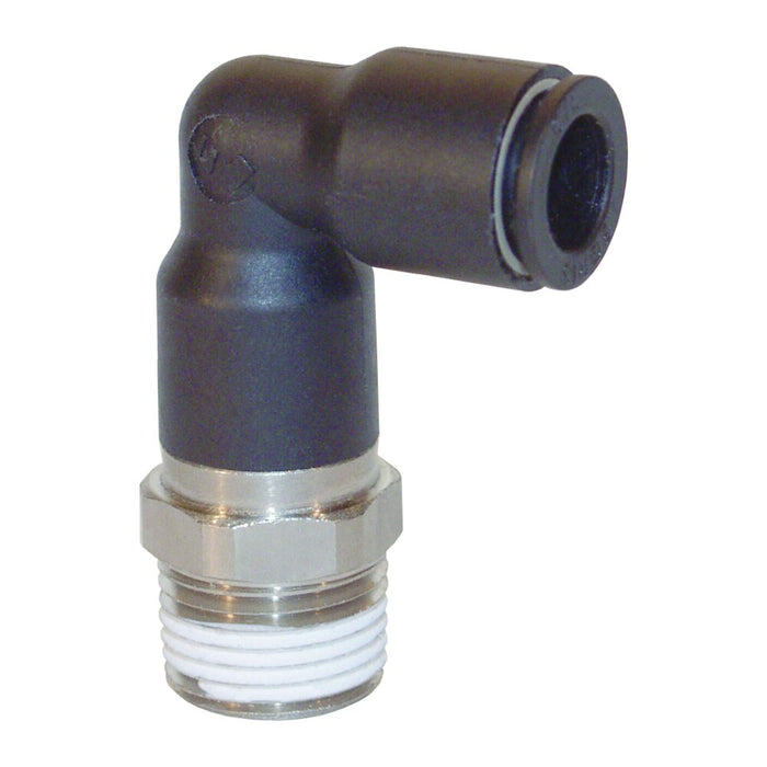Codo Dixon Nylon/latón push-en extended macho – latón 31296014