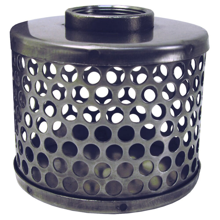 Colador Dixon 3" rosca NPSM en acero inoxidable 304 RRHS35