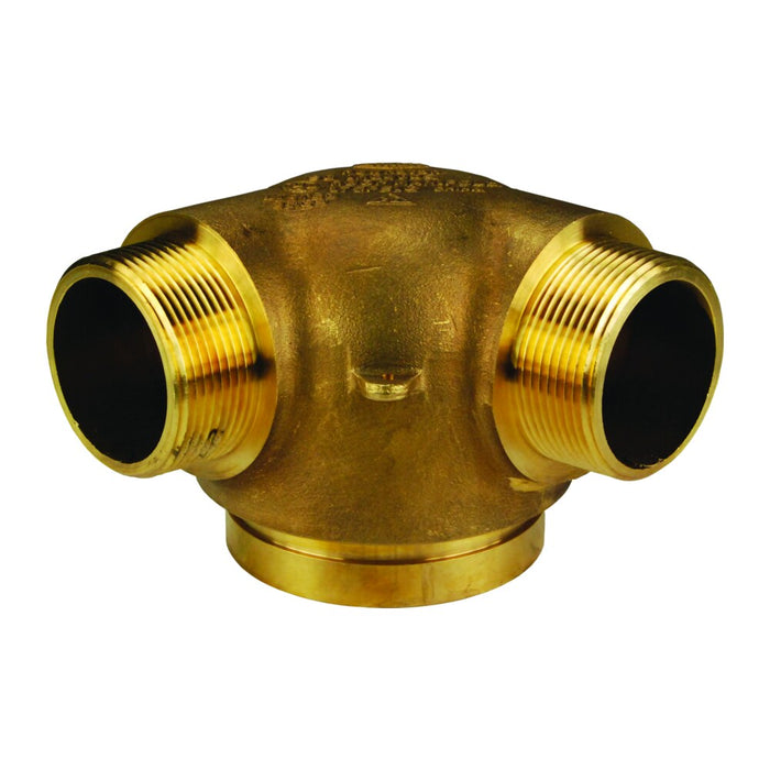 Conector Dixon 2 vías macho de salida ranurado roof connections – 4" 90IRC4025G