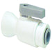 Conector Dixon 1/4" hembra rosca hembra NPTF en nylon PP4VFC4-MG