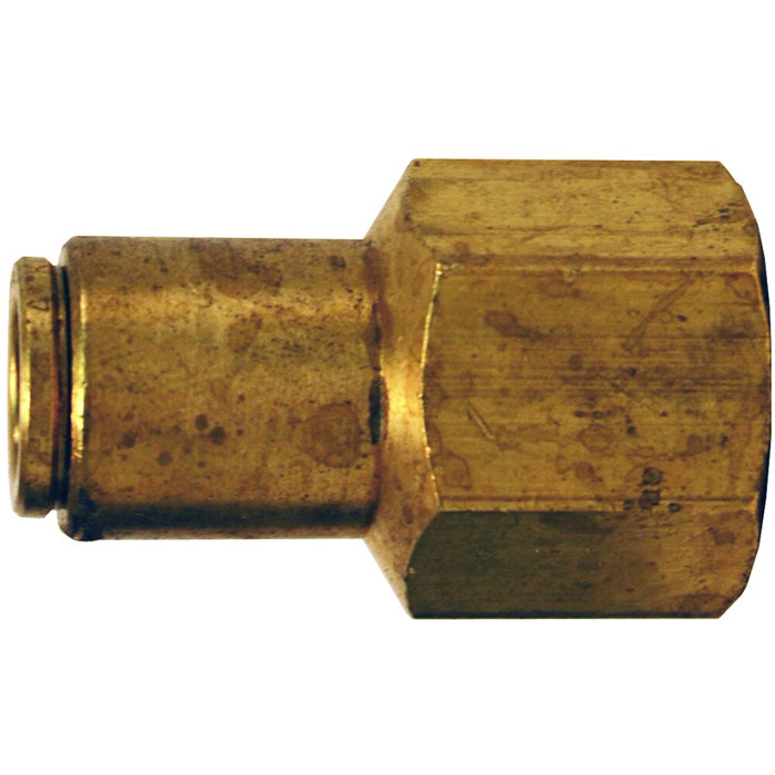 Conector Dixon 3/8" hembra rosca hembra NPTF en latón 6612X12