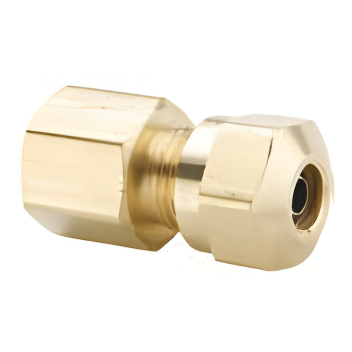 Conector Dixon hembra en latón — medidas 1/4" a 3/4"
