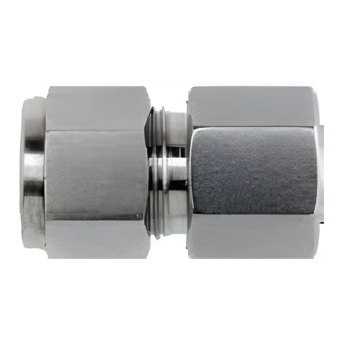 Conector Dixon hembra rosca hembra NPT en acero inoxidable 316 — medidas 1/8" a 1"