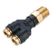 Conector Dixon macho rosca macho NPT — serie DOT