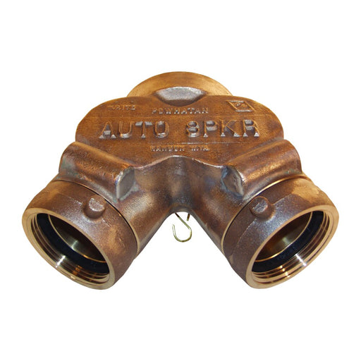 Conector Dixon Recto 4 hembra NPT × 2 1/2 fnst dbl clapper siamesa doméstico DCS4025F