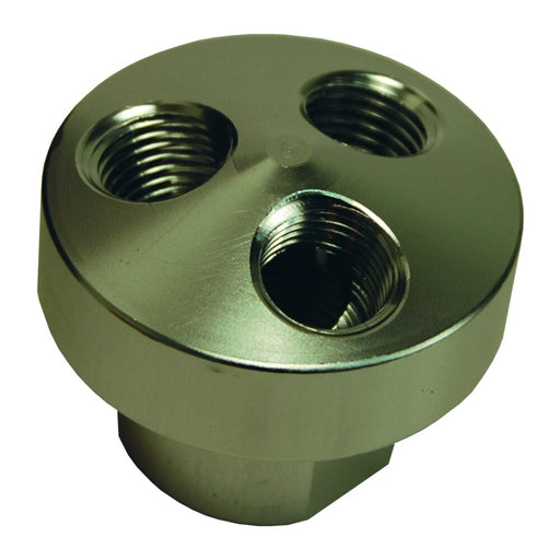 Conexión Dixon 2 1/2" npsh dj aluminio cplg, 3" vaso – 2 1/2" aluminio D263