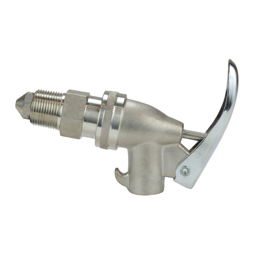 Conexión Dixon Acero inoxidable servicio pesado adjustable drum faucet – 3/4" acero inoxidable HDSSF75