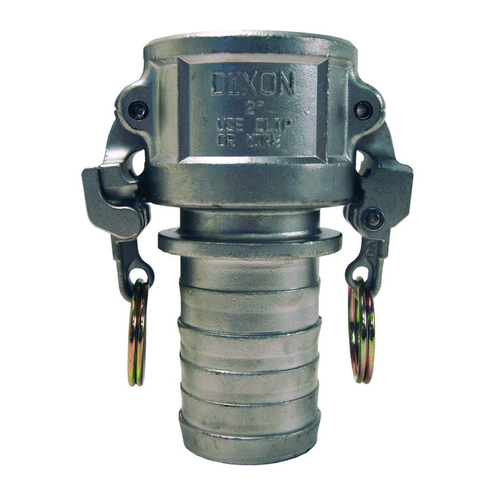 Acople x Vástago con Cuello Dixon 1" acero inoxidable 316 RC100CEZ