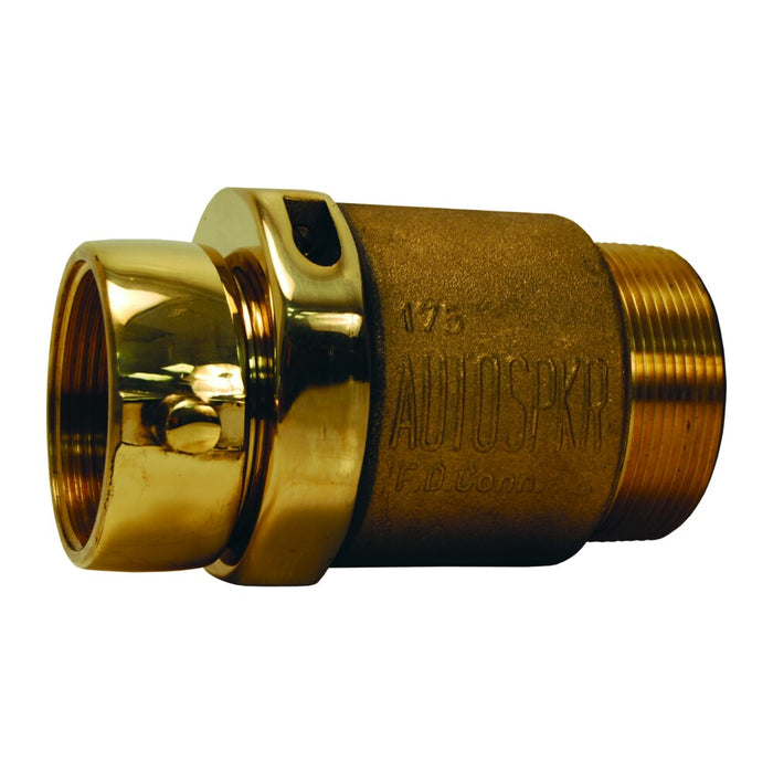 Conexión Dixon 2 1/2" fnh × 3" macho NPT check snoot – 2 1/2" CSSTM25F30T-P