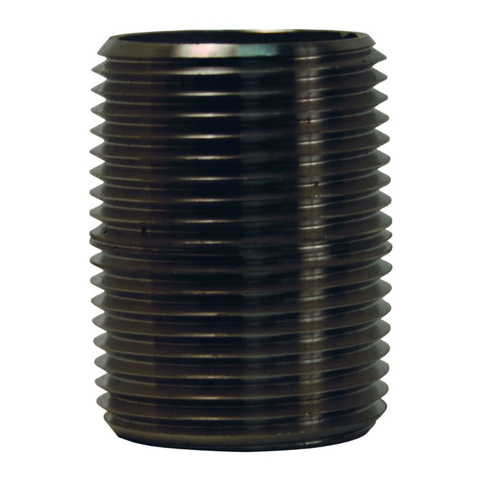 Niple Dixon 4" 316ss macho NPT close 2 5/8" oal – 4" acero inoxidable CN400SS