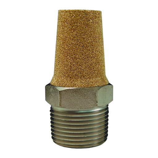 Conexión Dixon Conical muffler – 1" acero niquelado CMF88