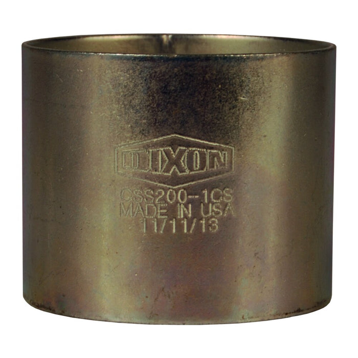 Conexión Dixon 2" cs prensable (crimp) corto camisa – 2" CSS200-2CS