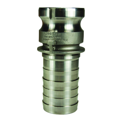 Conexión Dixon De venteo con seguro Tipo E view acero inoxidable — Suminregio Industrial