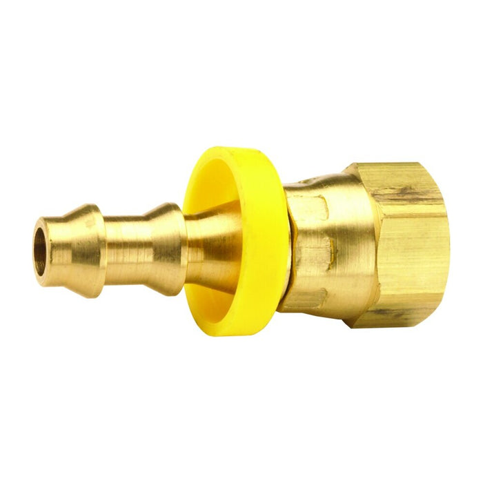 Conexión Dixon 1/2" push-on x hembra giratoria SAE 45° / JIC 37° en latón 2870812C