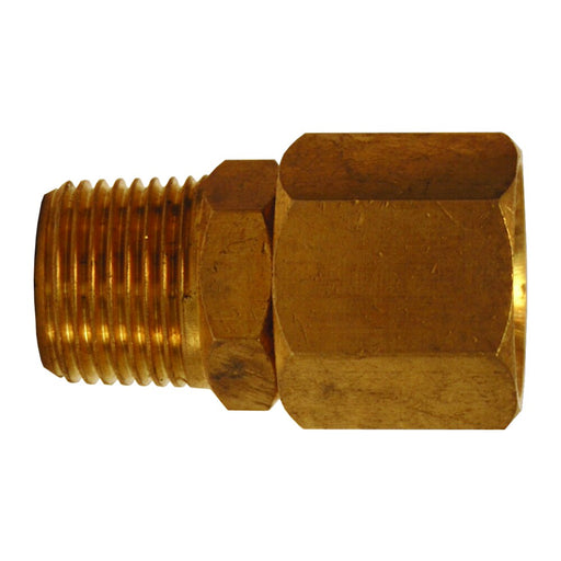 Conexión Dixon Latón en línea giratorio 1/4" macho NPT × 1/4" fem npt – 1/4" latón D344R