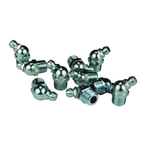 Conexión Dixon Retail pack de 10 (1 = pack de 10) zerk 90° 1/4 28 taper sae GWHZ490R