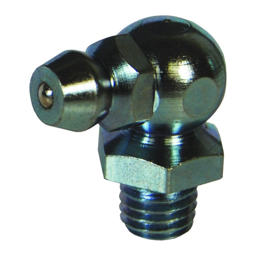 Conexión espiga Dixon Para whip de engrase zerk 90° – 1/4" acero niquelado GWHZ490