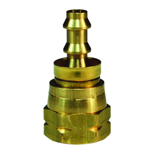 Manguera Dixon 3/8" p/en DI × fem 5/8" 18 unf 45° sae swl latón notch tuerca b/c – 3/8" latón 2840610CBC