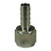 Conexión Dixon Hembra NPT × espiga de – 3/8" acero inoxidable 1040606SS