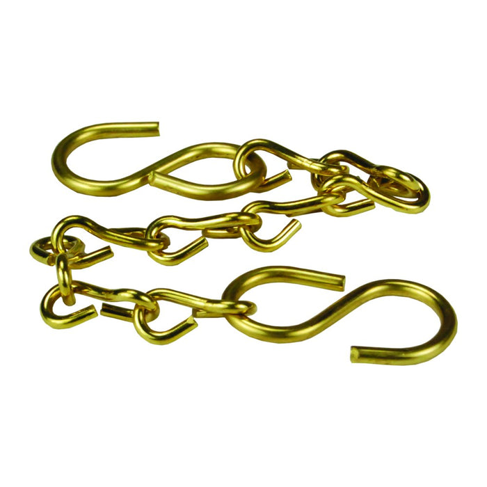 Cadena con Gancho S Dixon 24" latón CH-B-24