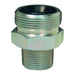 Conexión Dixon Junta esmerilada (junta esmerilada) sello macho spud – 1" acero niquelado GM13