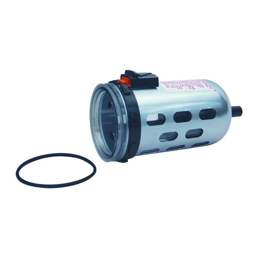 Conexión Dixon Plastic vaso con metal guard y auto de drenado para Serie CB6 – polímero técnico FRP-95-015