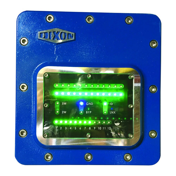 Conexión Dixon Rack monitor auto switching y a tierra – FT7000