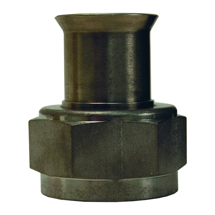 Conexión Hembra para Soldar a Manguera Metálica Dixon 3/4" acero inoxidable 304 SFMF750