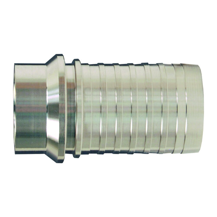 Espiga para manguera Dixon 4" 316ss sanitario prensable (crimp) vástago tubo soldable × espiga – 4" acero inoxidable CTER400