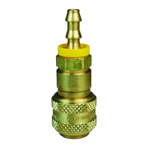 Conexión Dixon Serie D automático industrial push loc espiga – 1/4" latón 2DB2-B
