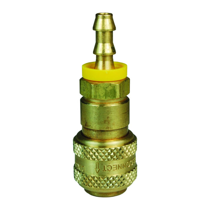 Conexión Dixon Serie D automático industrial push loc espiga – 1/4" latón 2DB2-B
